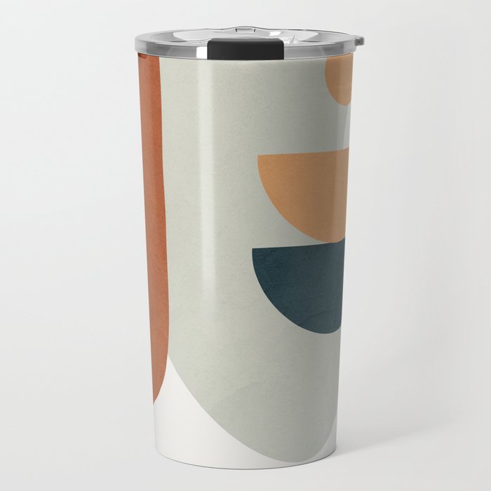  Minimal Shapes No.35 Travel Mug Gallery Image 1