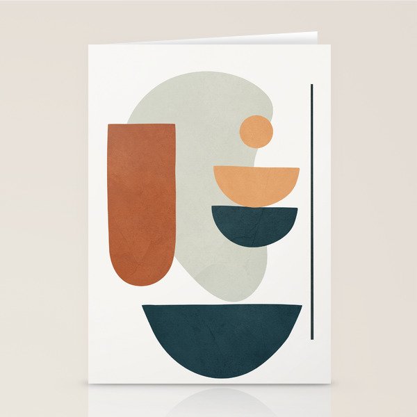  Minimal Shapes No.35 Stationery Card Gallery Image 2