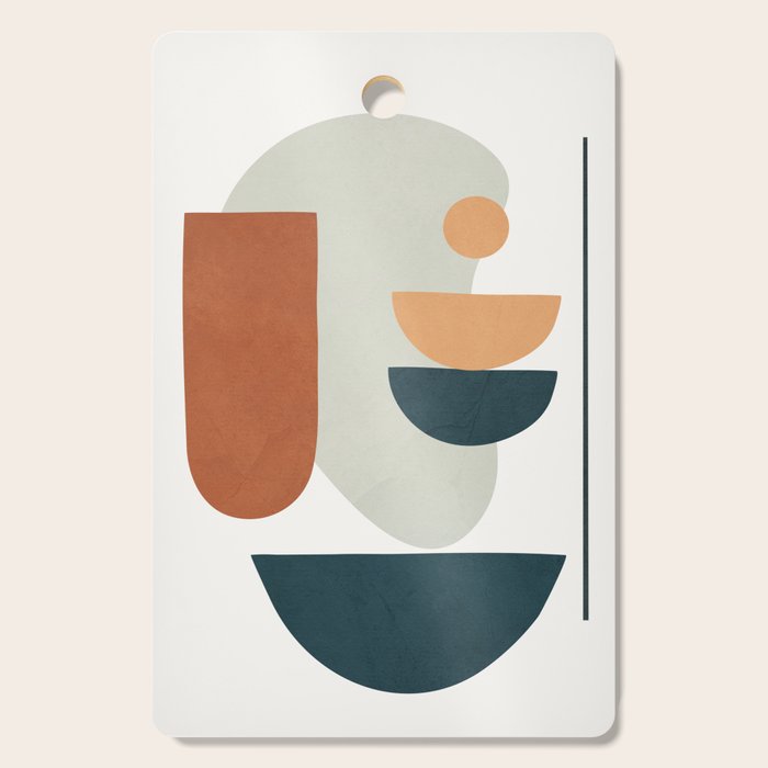 Minimal Shapes No.35 Cutting Board Gallery Image 1