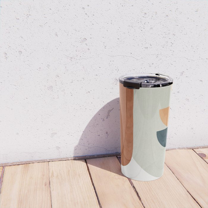  Minimal Shapes No.35 Travel Mug Gallery Image 4