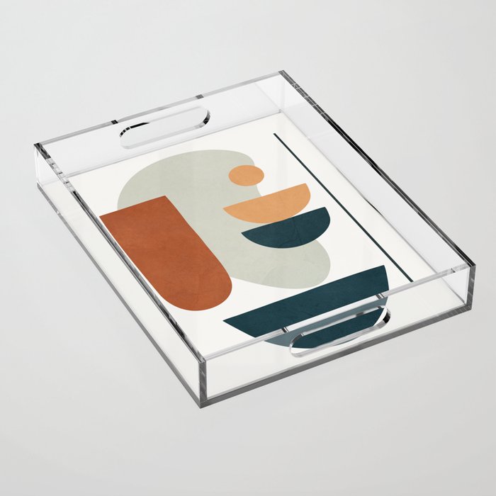  Minimal Shapes No.35 Acrylic Tray Gallery Image 1