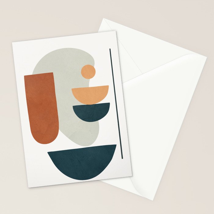  Minimal Shapes No.35 Stationery Card Gallery Image 2
