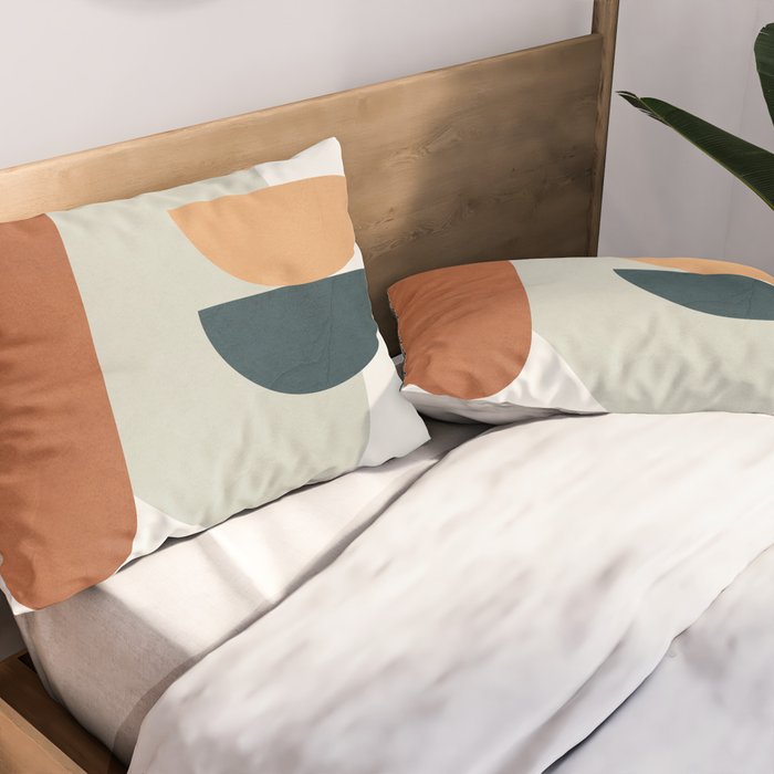  Minimal Shapes No.35 Pillow Sham Gallery Image 2