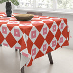 Red Harmony Tablecloth Gallery Image 3