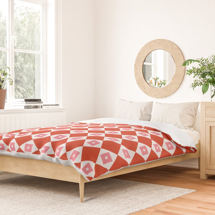 Red Harmony Duvet Cover Gallery Image 2