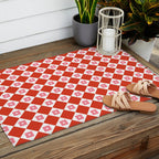 Red Harmony Outdoor Rug Gallery Image 2