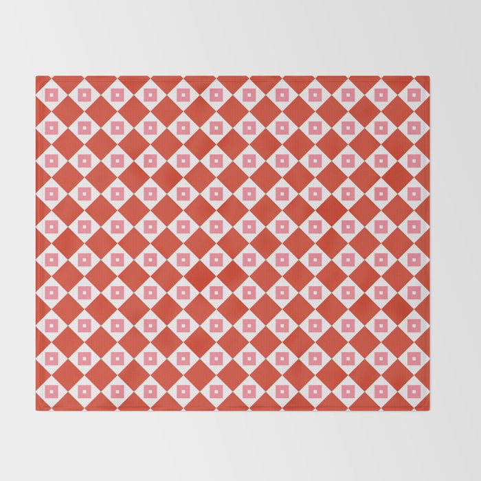 Red Harmony Throw Blanket Gallery Image 2