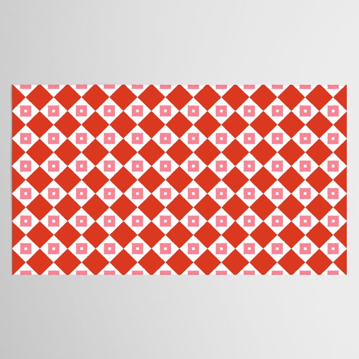 Red Harmony Tablecloth Gallery Image 2