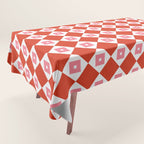 Red Harmony Tablecloth Gallery Image 1