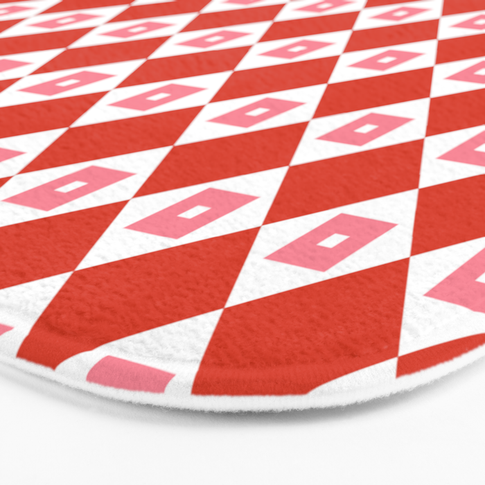 Red Harmony Bath Mat Gallery Image 3