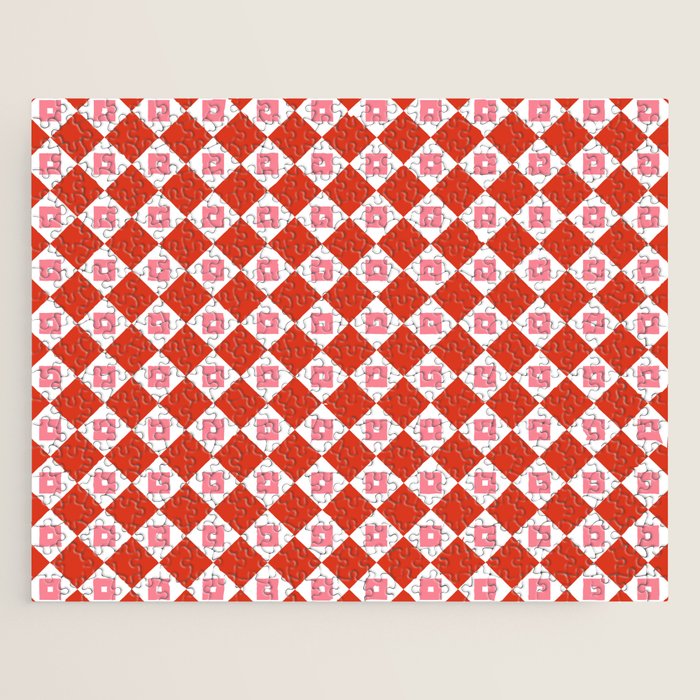 Red Harmony Jigsaw Puzzle Gallery Image 1