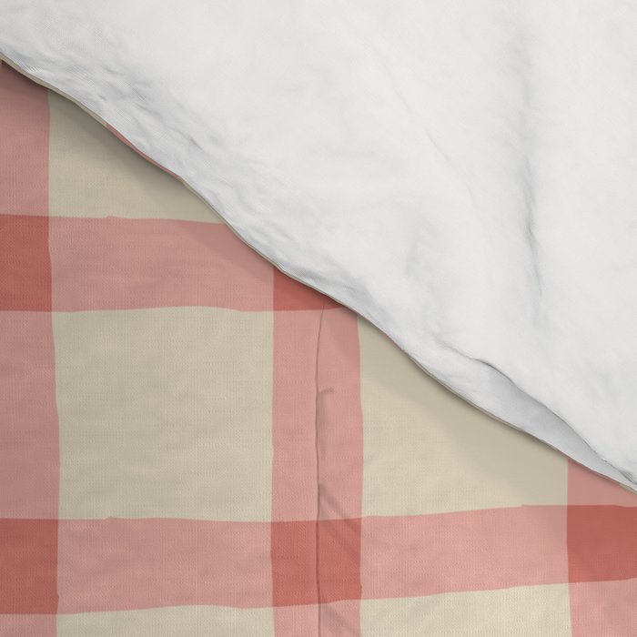 Strawberry Gingham Pattern Comforter Gallery Image 4