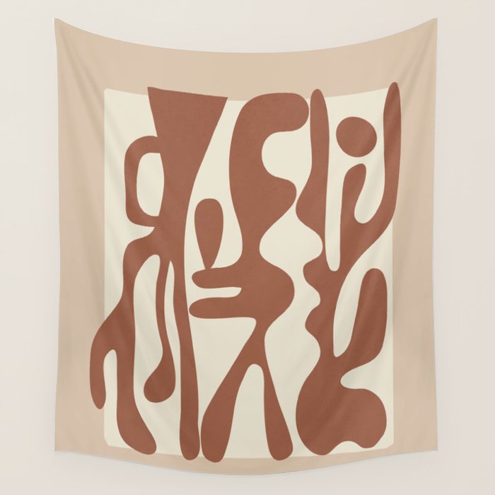 Terracotta Dreams  3 Wall Tapestry Gallery Image 4