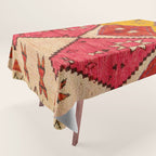 Heritage Moroccan Berber Carpet Design Tablecloth Gallery Image 1