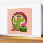 Cactus fiesta Wall Mural Gallery Image 2