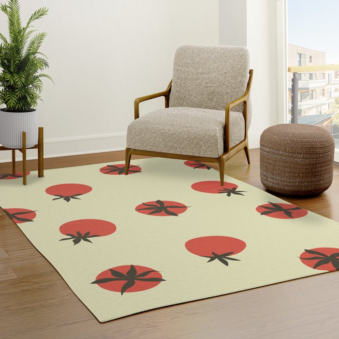 Tomatoes Pattern Rug Gallery Image 3