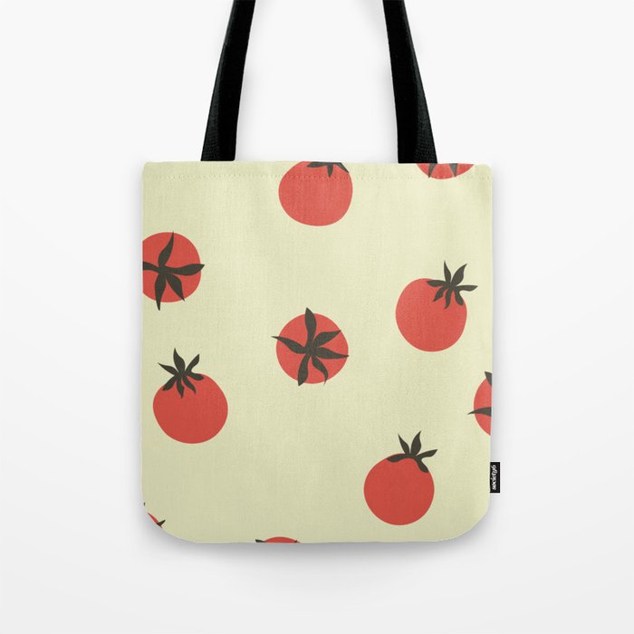 Tomatoes Pattern Tote Bag Gallery Image 1
