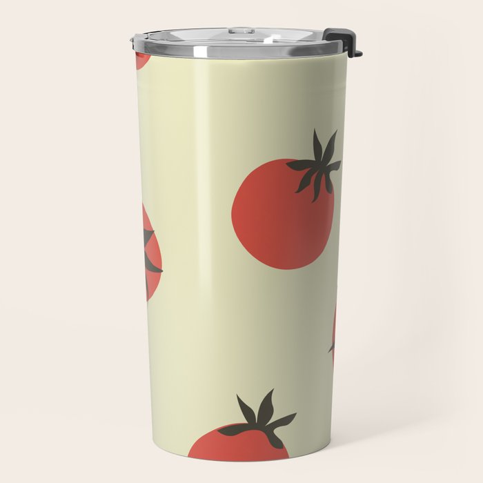 Tomatoes Pattern Travel Mug Gallery Image 2