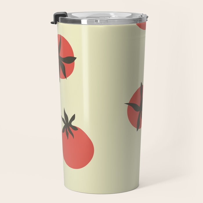 Tomatoes Pattern Travel Mug Gallery Image 3