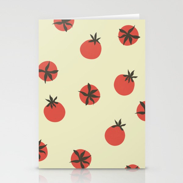 Tomatoes Pattern Stationery Card Gallery Image 1