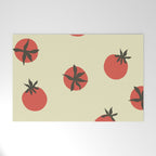 Tomatoes Pattern Welcome Mat Gallery Image 1