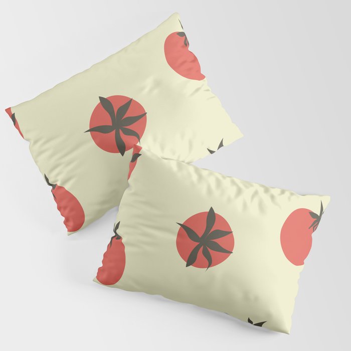 Tomatoes Pattern Pillow Sham Gallery Image 3