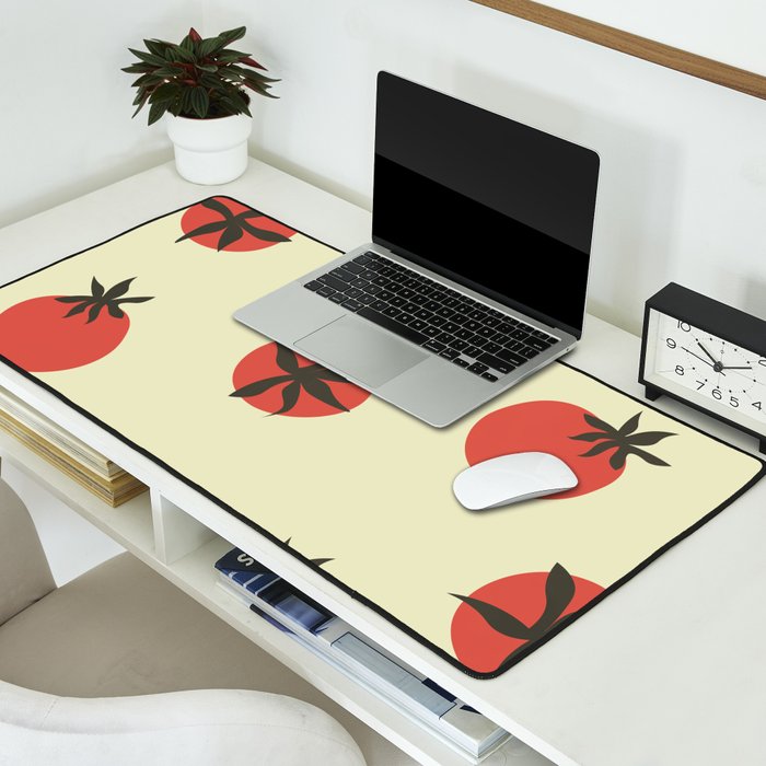 Tomatoes Pattern Desk Mat Gallery Image 2