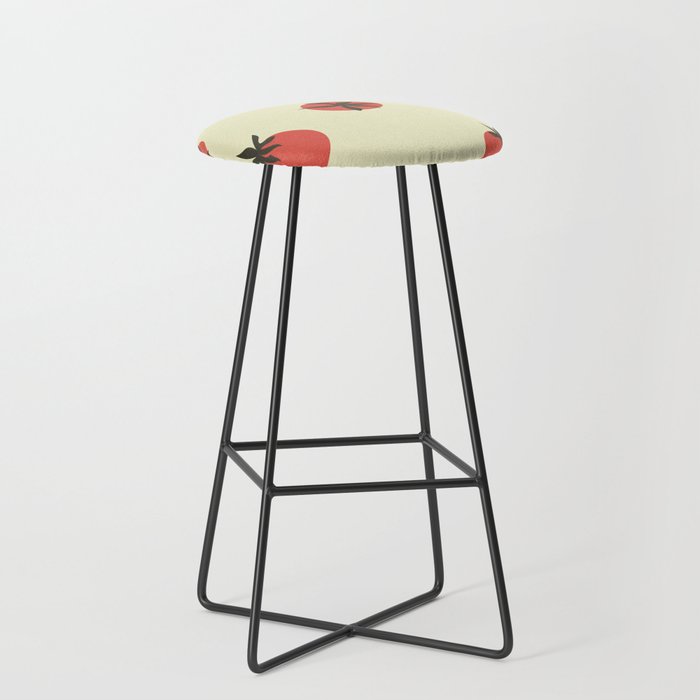 Tomatoes Pattern Stool Gallery Image 1