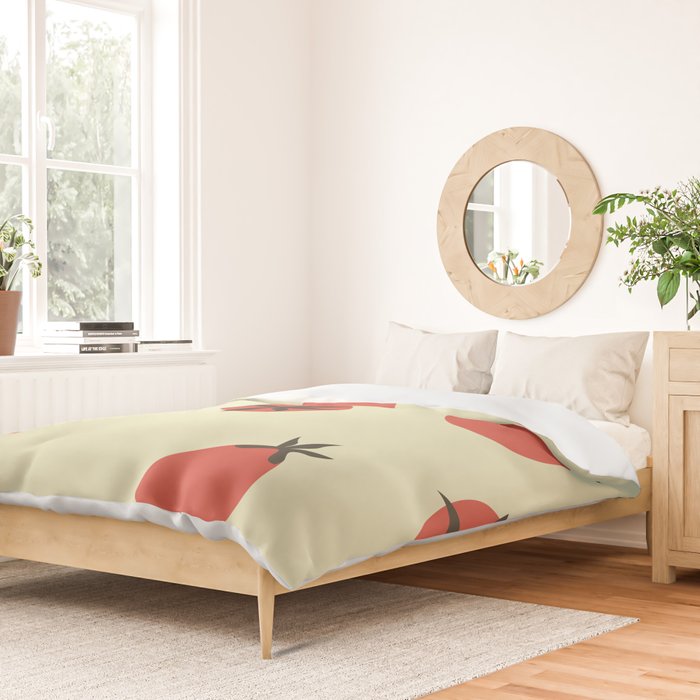 Tomatoes Pattern Duvet Cover Gallery Image 2