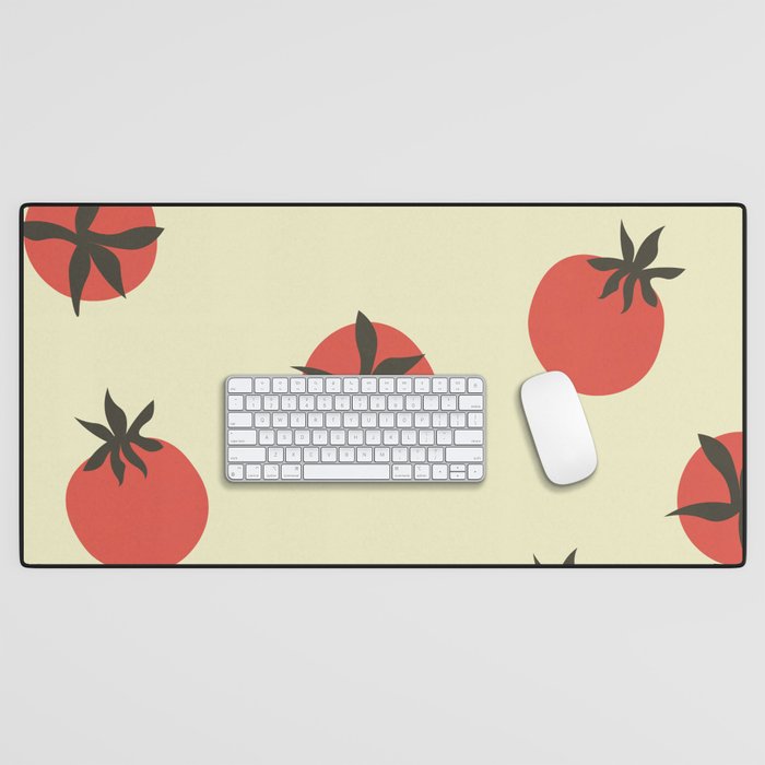 Tomatoes Pattern Desk Mat Gallery Image 1