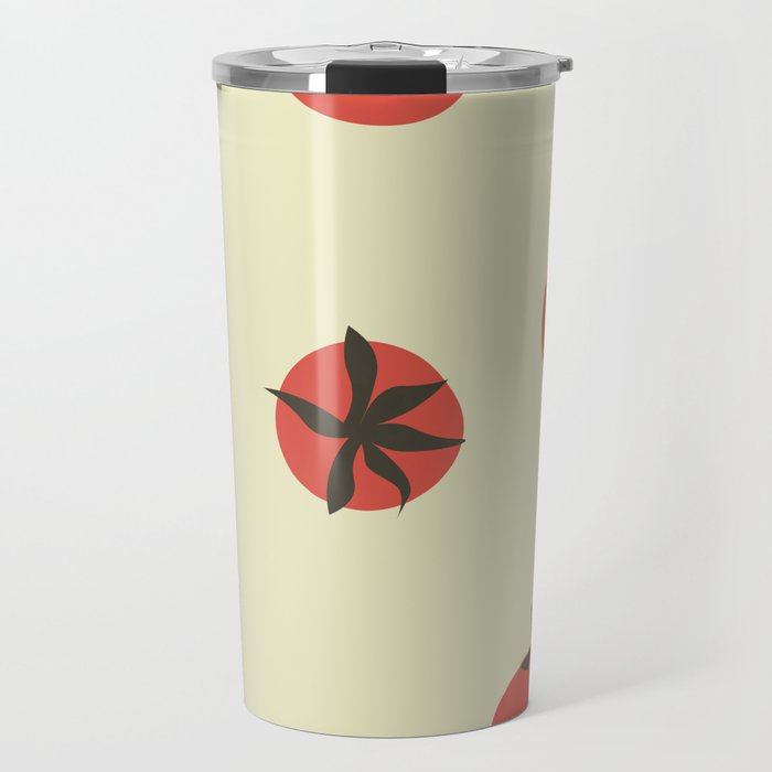 Tomatoes Pattern Travel Mug Gallery Image 1