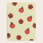 Tomatoes Pattern Poster Gallery Image 4