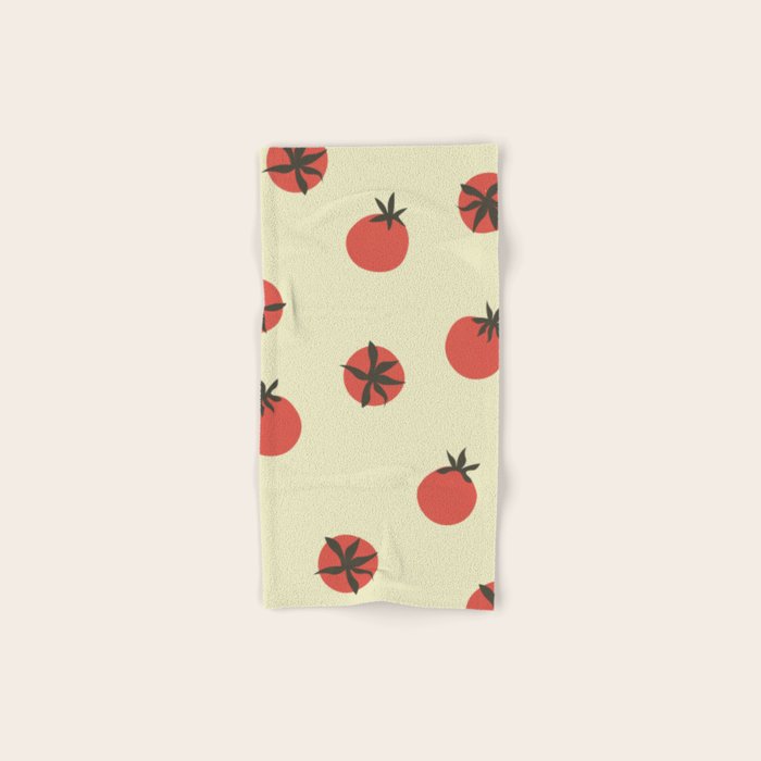 Tomatoes Pattern Bath Towel Gallery Image 1