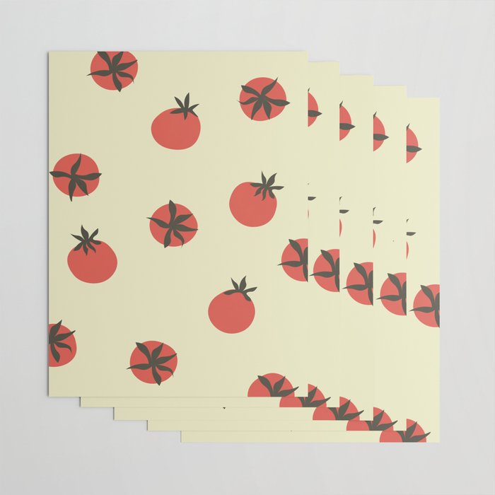 Tomatoes Pattern Wrapping Paper Gallery Image 3