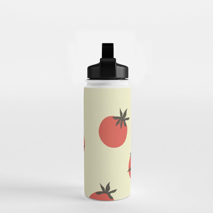 Tomatoes Pattern Water Bottle Gallery Image 2