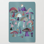 Mushroom Collection â Galaxy Cutting Board Gallery Image 1