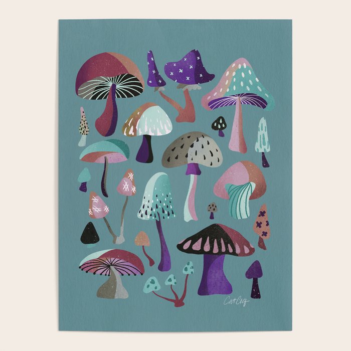 Mushroom Collection â Galaxy Poster Gallery Image 4