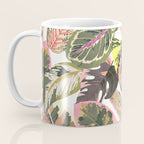 Wild jungle botanical leaves 63 Coffee Mug Gallery Image 3