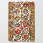 Moghan Southeast Caucasus Antique Rug Print Cutting Board Gallery Image 1