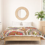 Moghan Southeast Caucasus Antique Rug Print Duvet Cover Gallery Image 3