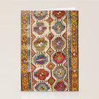 Moghan Southeast Caucasus Antique Rug Print Stationery Card Gallery Image 2