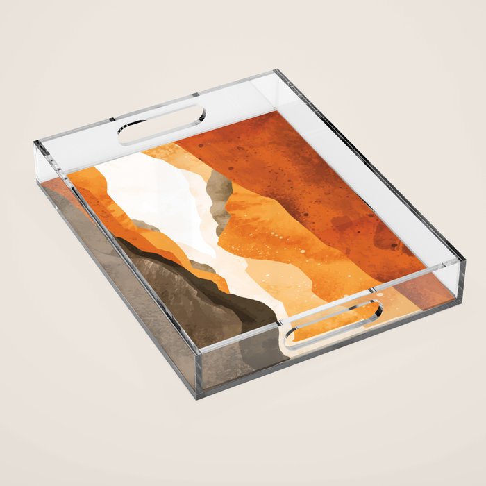 Water Flow 5 Acrylic Tray Gallery Image 1
