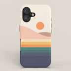 Retro Landscape 06B iPhone Case Gallery Image 1