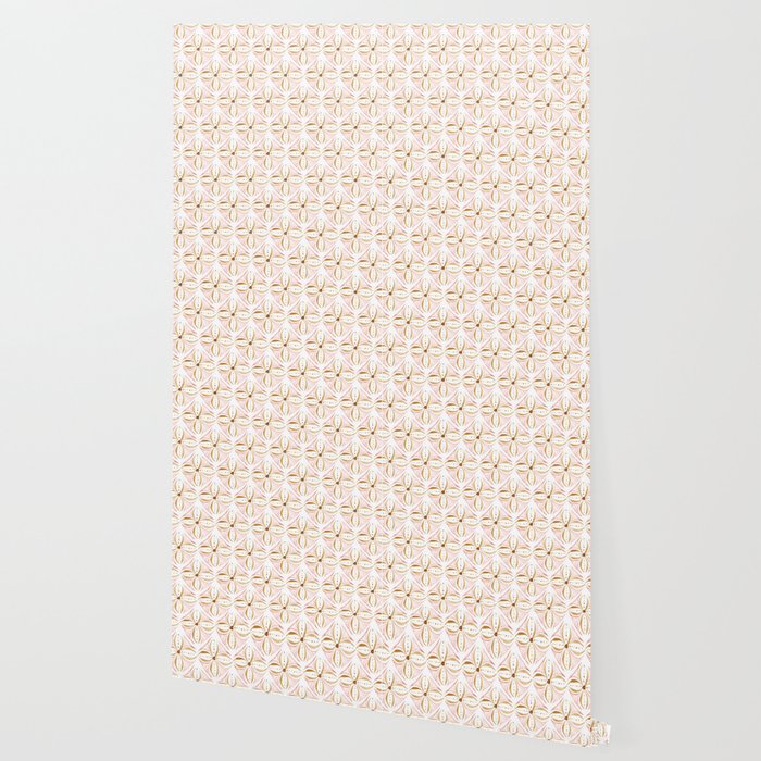 Rose Gold Watercolor Tile Wallpaper Gallery Image 2