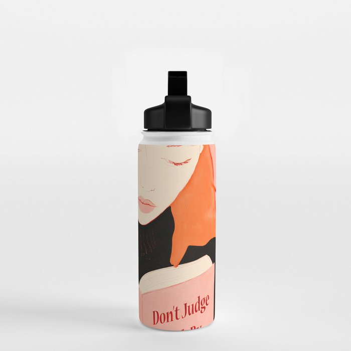 Donât Judge a Book By Its Cover Water Bottle Gallery Image 2