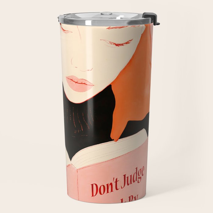 Donât Judge a Book By Its Cover Travel Mug Gallery Image 2