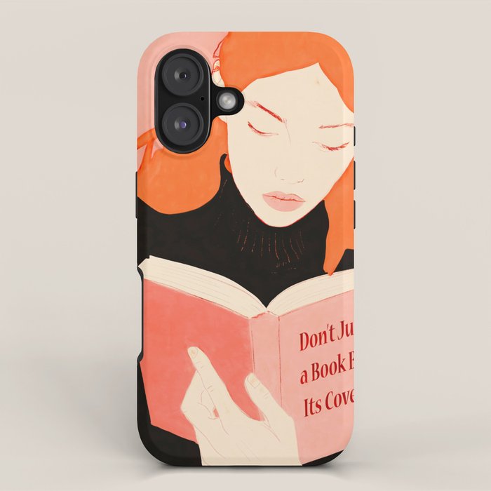 Donât Judge a Book By Its Cover iPhone Case Gallery Image 1