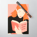 Donât Judge a Book By Its Cover Wrapping Paper Gallery Image 1