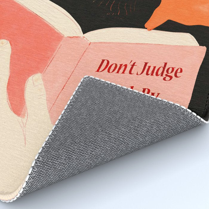 Donât Judge a Book By Its Cover Rug Gallery Image 4