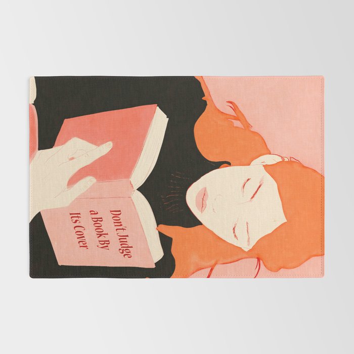 Donât Judge a Book By Its Cover Rug Gallery Image 2